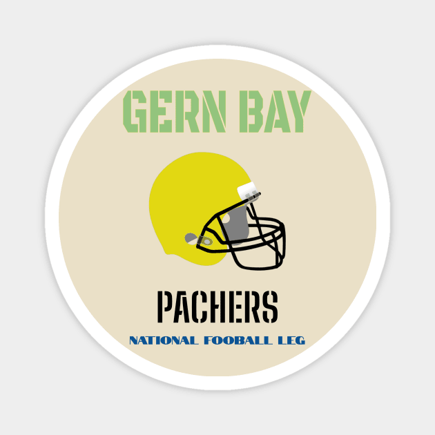 GERN BAY PACHERS Magnet by LP Designs